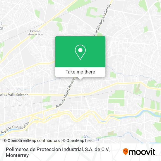 Mapa de Polimeros de Proteccion Industrial, S.A. de C.V.