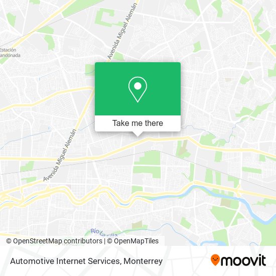 Automotive Internet Services map