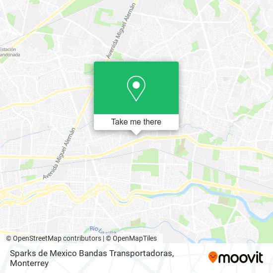 Sparks de Mexico Bandas Transportadoras map