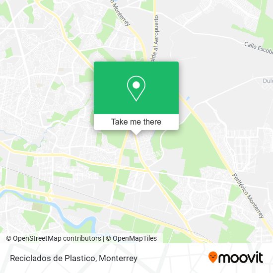 Mapa de Reciclados de Plastico