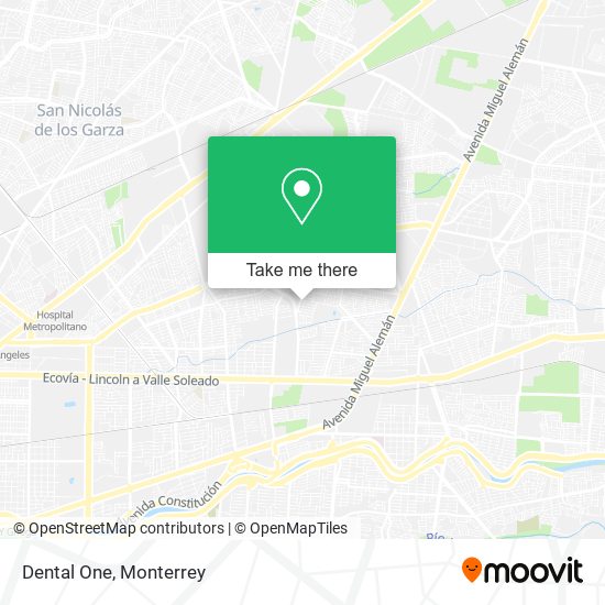 Mapa de Dental One