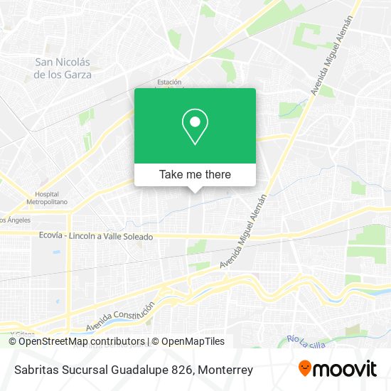 Sabritas Sucursal Guadalupe 826 map