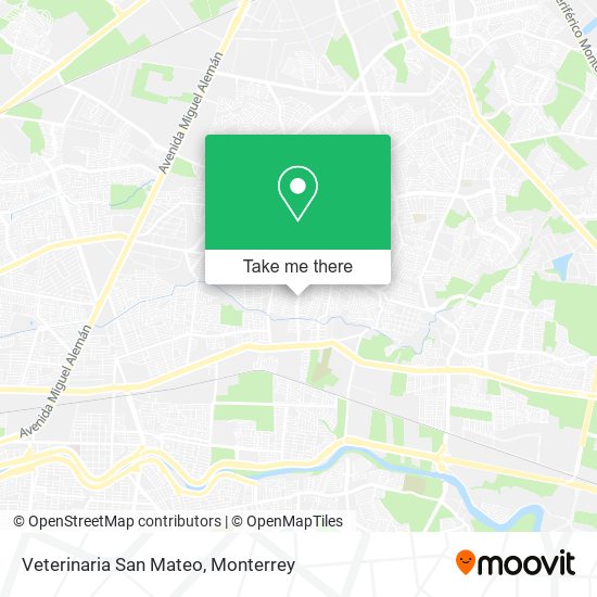 Veterinaria San Mateo map