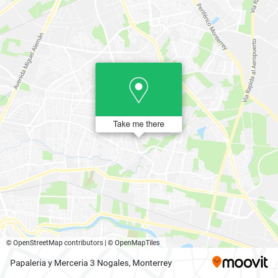 Papaleria y Merceria 3 Nogales map