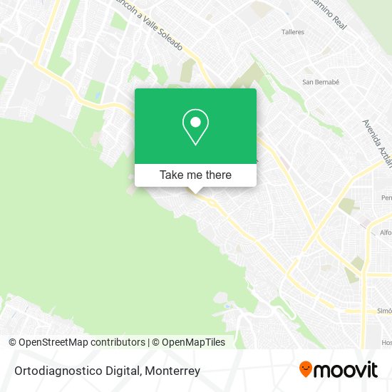 Ortodiagnostico Digital map