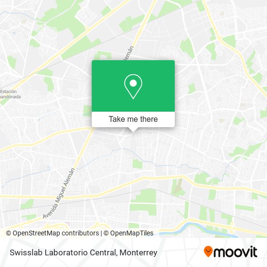 Swisslab Laboratorio Central map