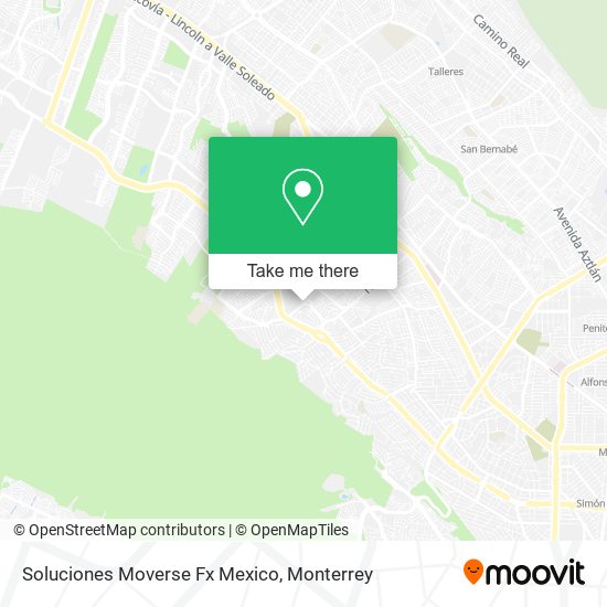 Mapa de Soluciones Moverse Fx Mexico