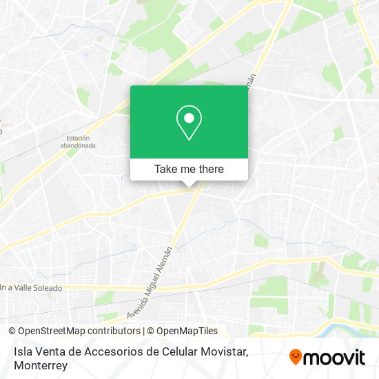 Isla Venta de Accesorios de Celular Movistar map