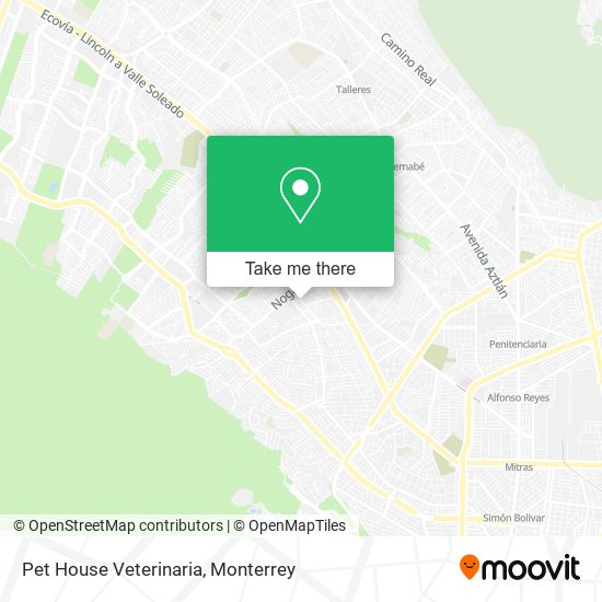 Pet House Veterinaria map