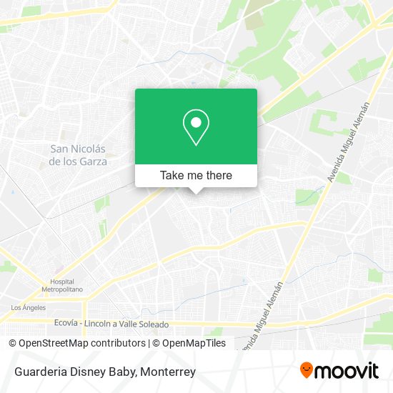Guarderia Disney Baby map