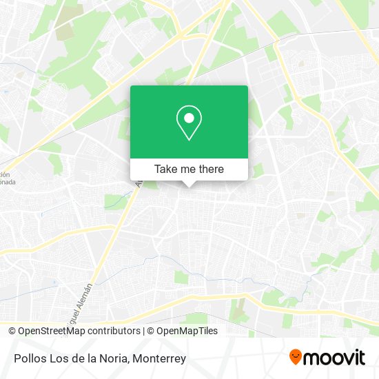 Pollos Los de la Noria map