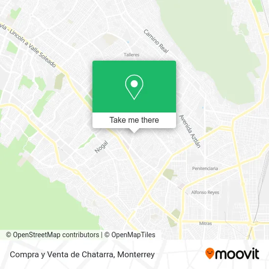 Compra y Venta de Chatarra map