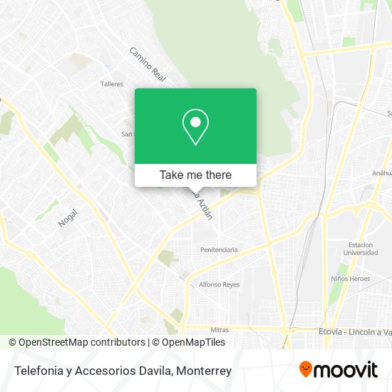 Telefonia y Accesorios Davila map