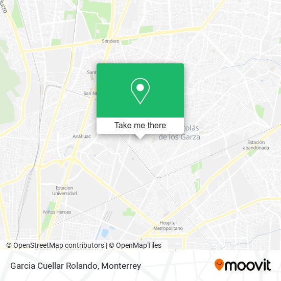 Garcia Cuellar Rolando map