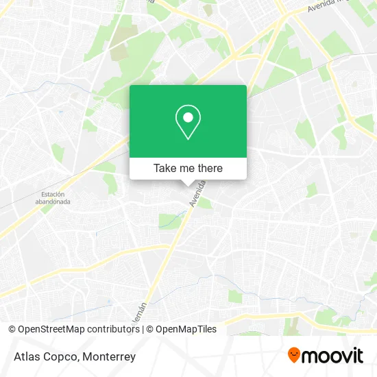 Atlas Copco map