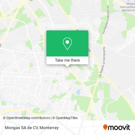 Mongas SA de CV map