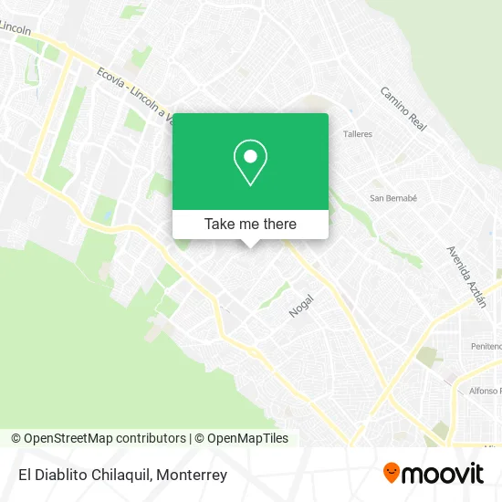 El Diablito Chilaquil map