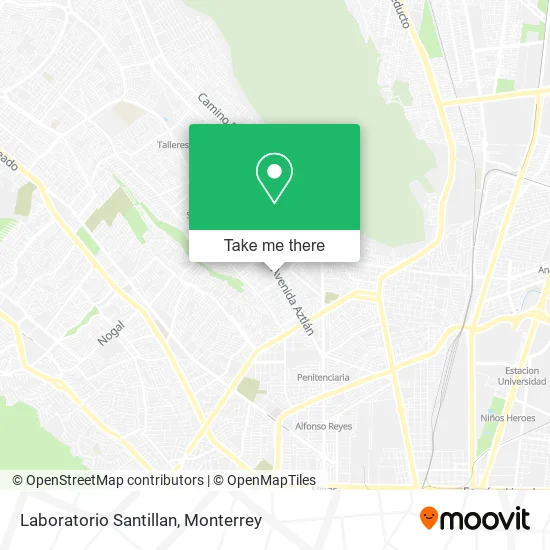 Mapa de Laboratorio Santillan