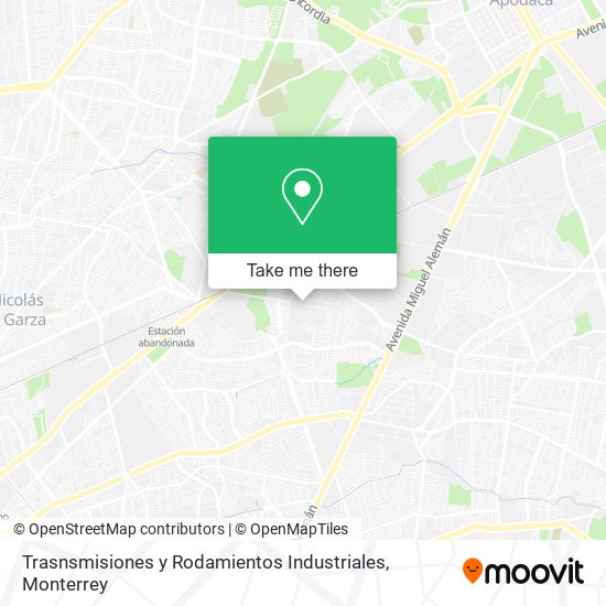 Trasnsmisiones y Rodamientos Industriales map