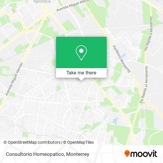 Consultorio Homeopatico map