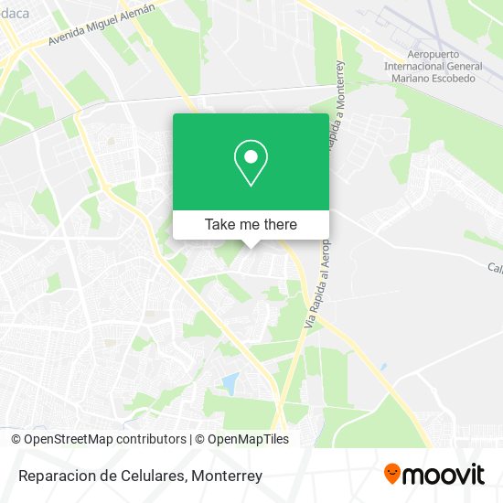 Reparacion de Celulares map