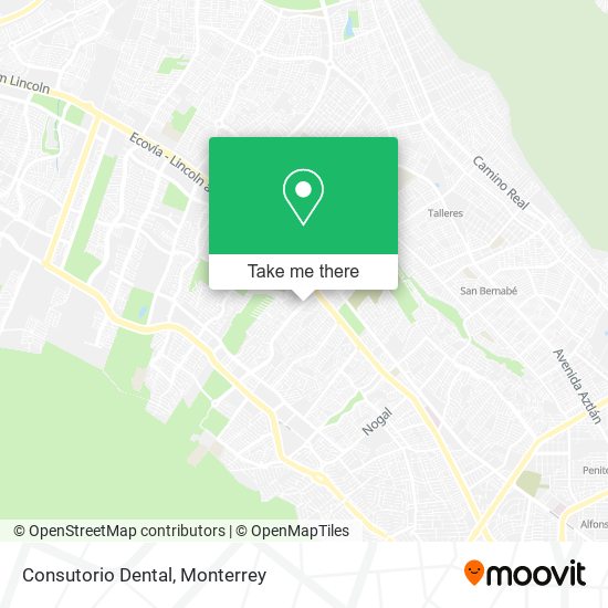 Consutorio Dental map