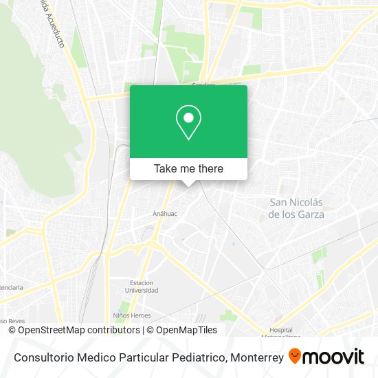 Consultorio Medico Particular Pediatrico map