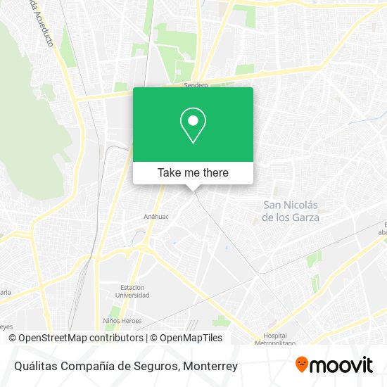 Quálitas Compañía de Seguros map