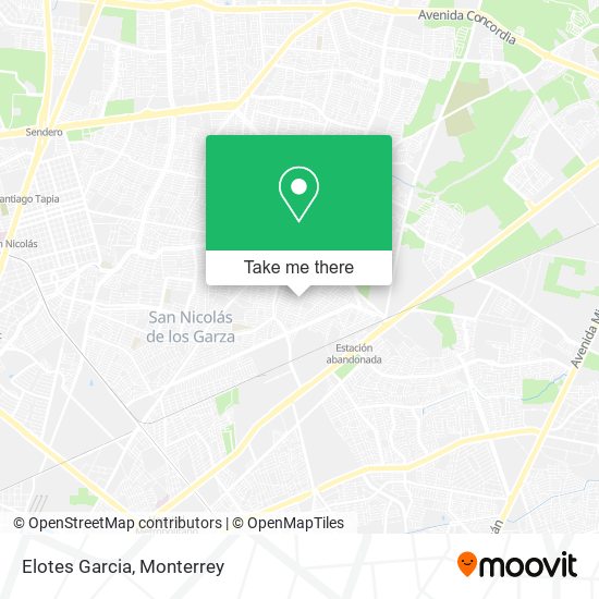 Mapa de Elotes Garcia