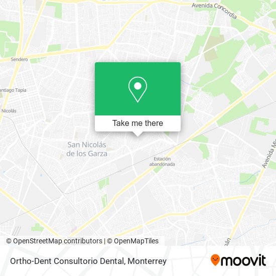 Ortho-Dent Consultorio Dental map