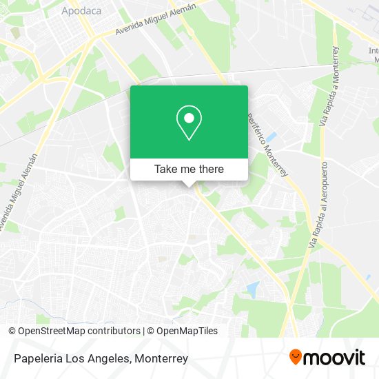 Papeleria Los Angeles map