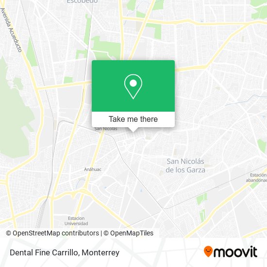 Dental Fine Carrillo map