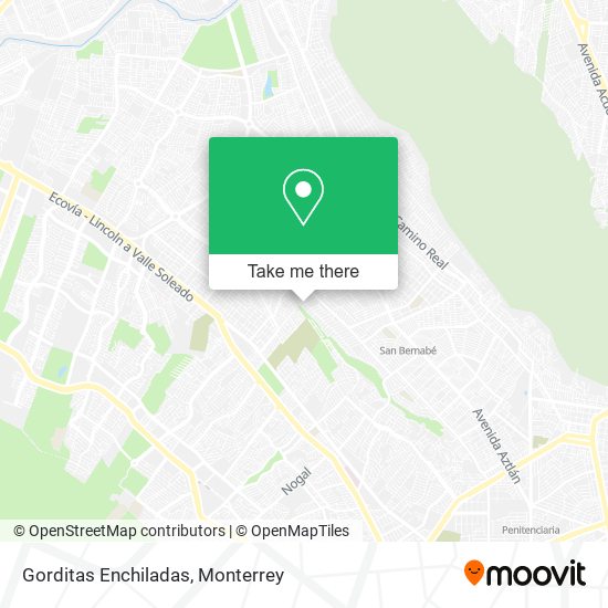 Gorditas Enchiladas map
