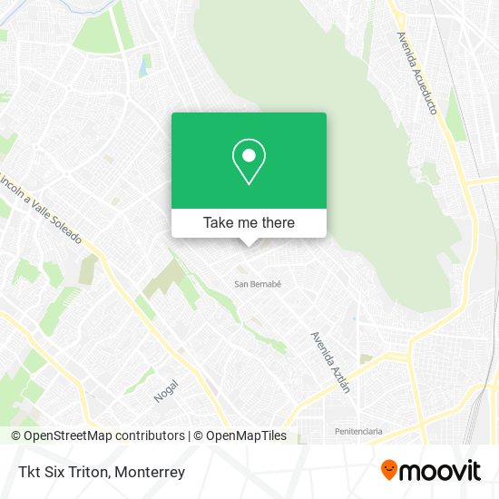 Mapa de Tkt Six Triton