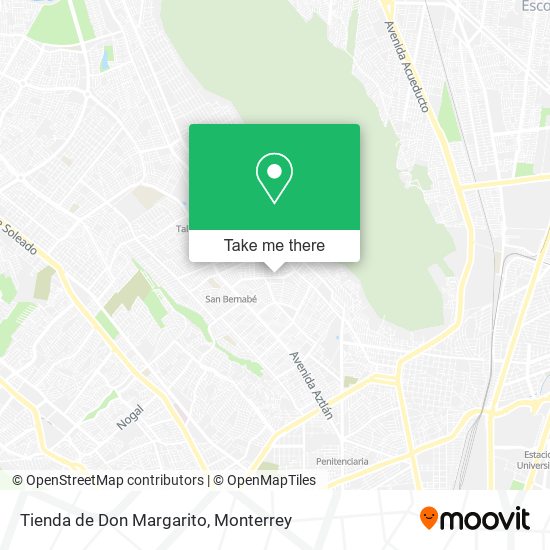 Tienda de Don Margarito map