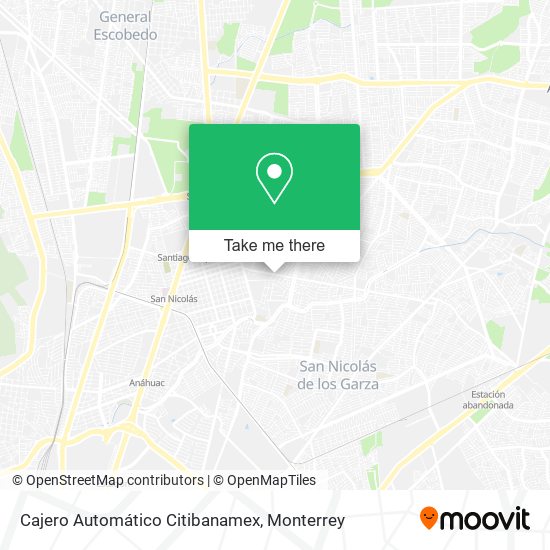 Cajero Automático Citibanamex map