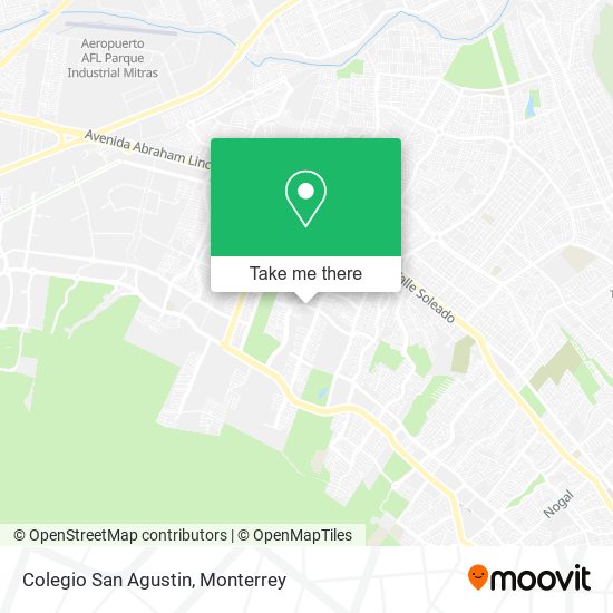 Colegio San Agustin map