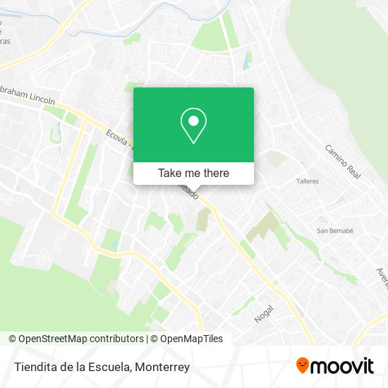 Mapa de Tiendita de la Escuela