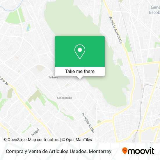 Mapa de Compra y Venta de Articulos Usados