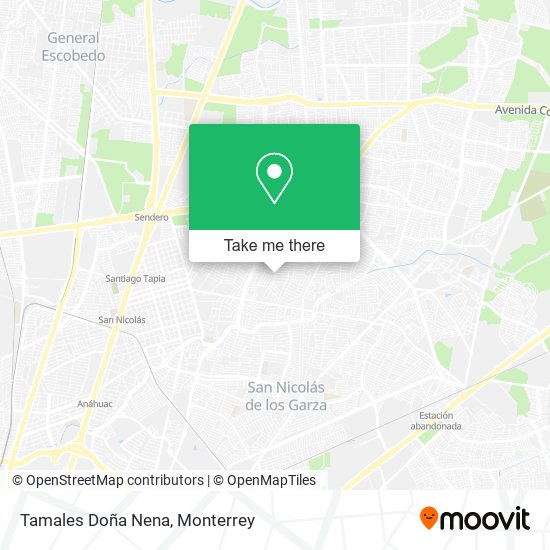 Tamales Doña Nena map