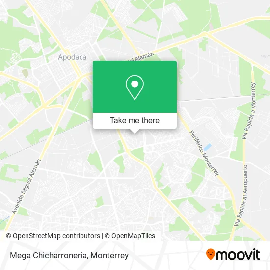 Mega Chicharroneria map