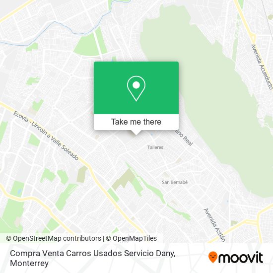 Compra Venta Carros Usados Servicio Dany map