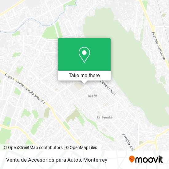 Venta de Accesorios para Autos map