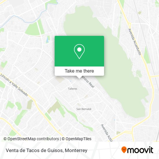 Venta de Tacos de Guisos map