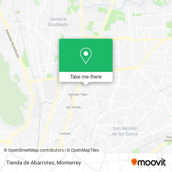 Tienda de Abarrotes map