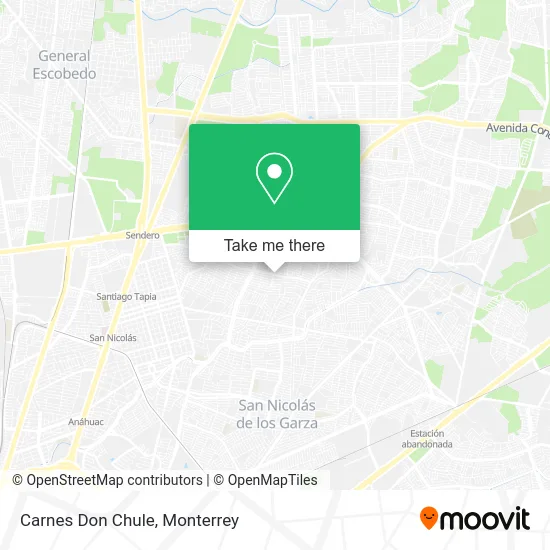 Carnes Don Chule map