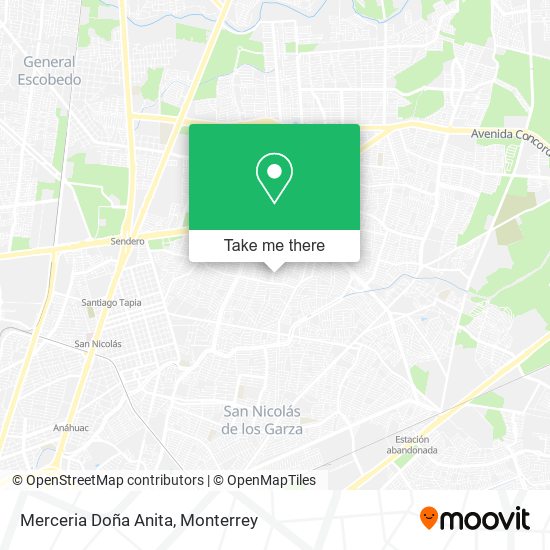 Merceria Doña Anita map
