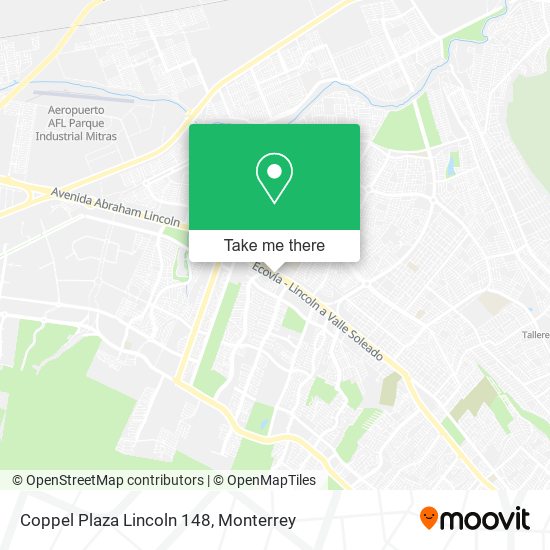 Coppel Plaza Lincoln 148 map