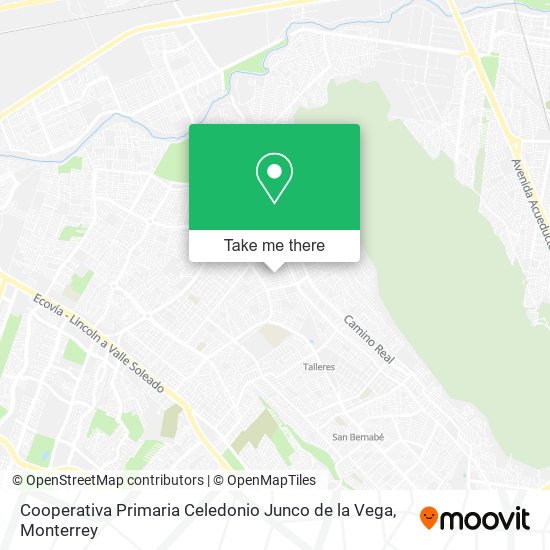 Cooperativa Primaria Celedonio Junco de la Vega map