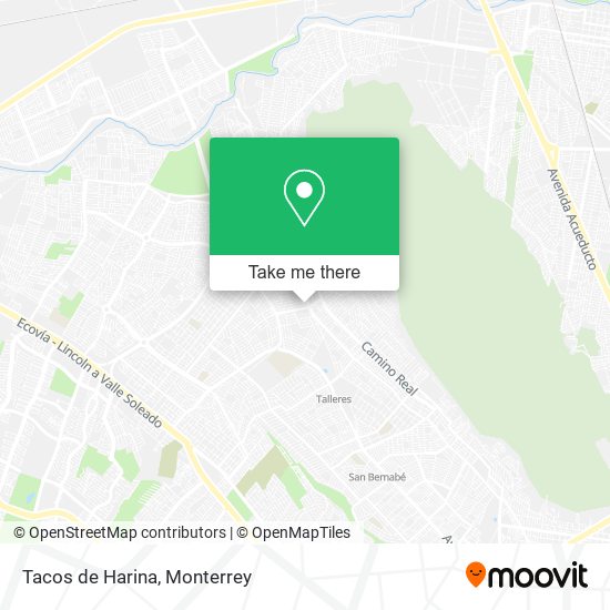 Mapa de Tacos de Harina